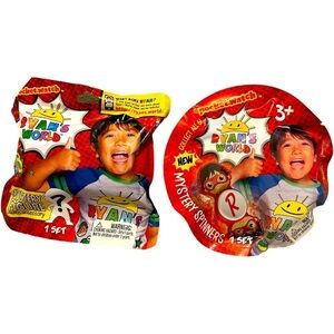 Ryan's World Mystery Spinner series 1 & Ryan’s world mystery figure series 8